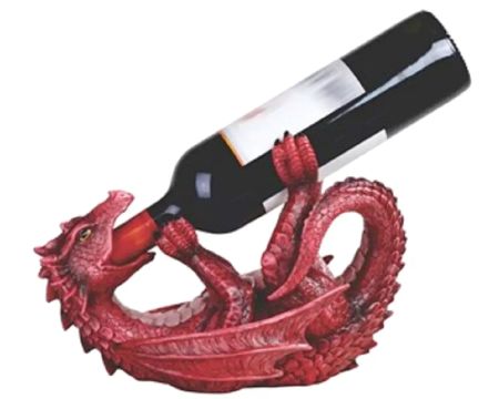 Dragão porta vinho. 