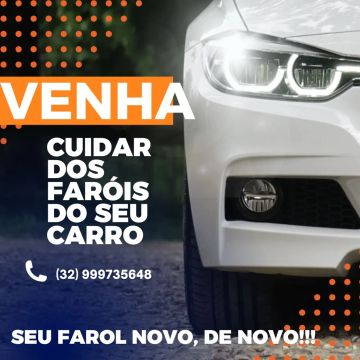 Revitalização de faróis 