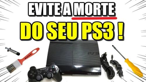 limpeza e troca da pasta termica ps3