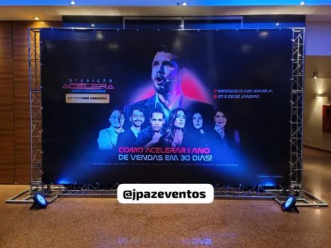 Aluguel de Estrutura para Banner em Brasília DF