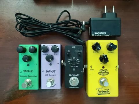 Setup Pedais de Guitarra