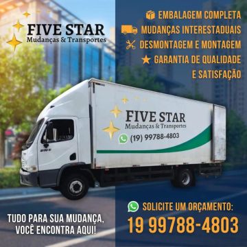 Mudanças com qualidade e ótimo preço, desmontagem e montagem, fazemos embalagem completa!