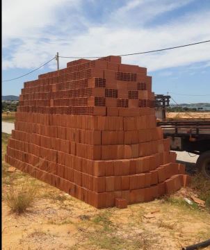 Tijolos para construção