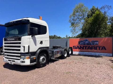 Scania R 124 420 6X2 2006 Cavalo Mecânico Trucado Revisado Único Dono