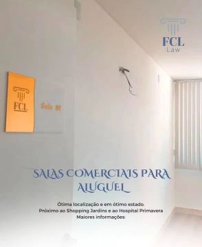 Últimas Unidades - Salas Comerciais para Aluguel