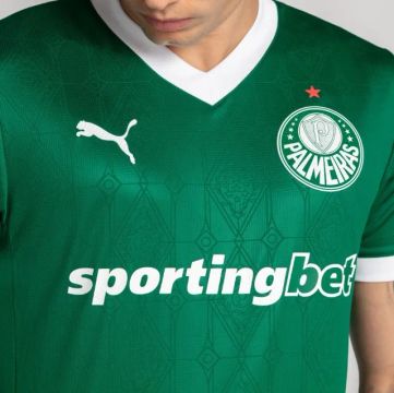 Camiseta Masculina Jogador Palmeiras 2025 Oficial