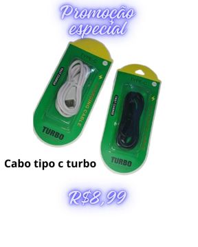 Cabo Tipo C Turbo - Promoção Especial