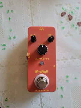 Mini pedal M-vave efeito overdrive TS