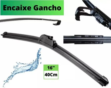 Limpador para-brisa Palhetas Modelo Gancho borracha