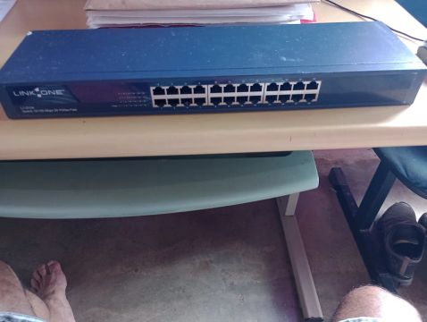 Switch de rede link-one l1-s124
