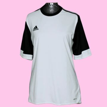 camiseta branco e preto adidas original - ref. 2205