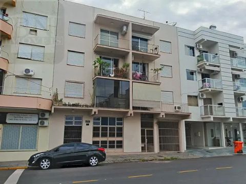 Apartamento com 2 dormitórios para alugar, 55 m² por R$ 1.600,00/mês - Centro - Santa Cruz