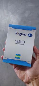 SSD Interno Kingfast - 256GB - SATA 3 2.5" - Novo