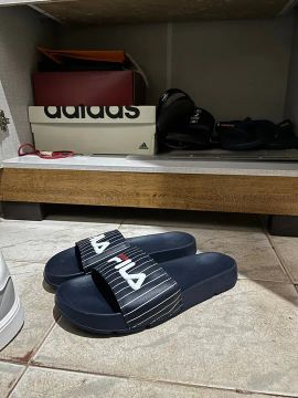 Chinelo Fila Azul(original)