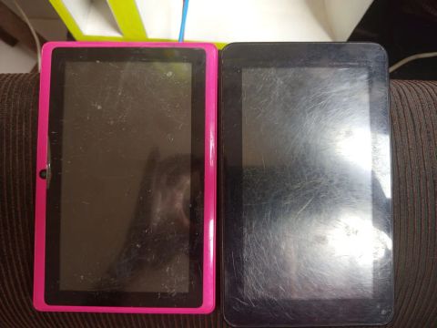Dois Tablets - Rosa e Preto