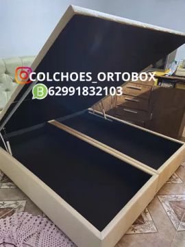 Box Baú Super king / 42 cm de altura e 28 cm de altura espaço interno livre