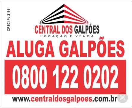 Galpão/Depósito/Armazém para aluguel tem 3000 m2 - Itaguaí -