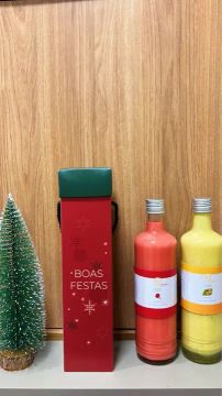 Kit Natalino - Boas Festas- licor 