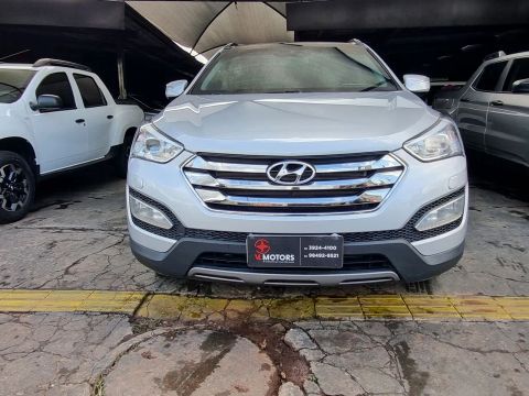 SANTA FÊ GLS 3.3 V6 4X4 TIPTRONIC 2014/2014  COMPLETA PRATA 