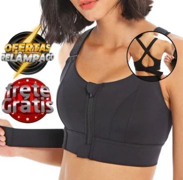 Sutiã ConfortFit Com Zíper