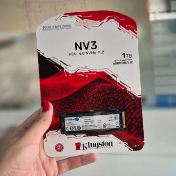Ssd M.2 Nvme 4.0 1tb Kingston Nv3 