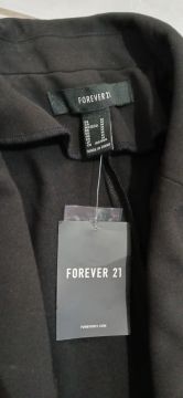 Casaco Blazer Forever 21 Preto
