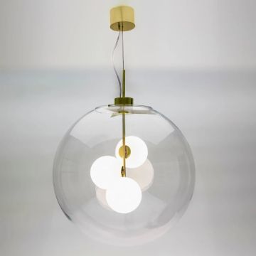 Lustre de Cristal Interpam Moderno para Sala de Estar
