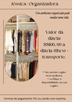 Passo roupa e organizo casa! 