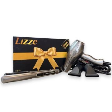 Kit de Secador e Chapinha Lizze Extreme - Novo