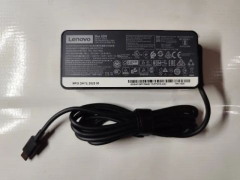 Fonte Carregador Lenovo 20v 3.25a 65w Tipo C Adlx65ycc3a