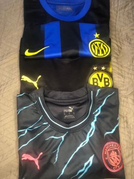 Vendo Inter de Milão, Borussia Dortmund e Manchester City - Modelos 2021 a 2023