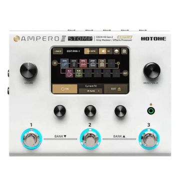 Pedaleira Hotone Ampero II Stomp - Novo lacrado.