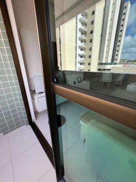 Porta de Vidro e Alumínio para Varanda
