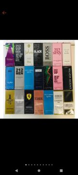 PERFUMES 50 ML ATACADO. (VENDO CX FECHADA COM 50 UNID.)