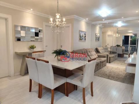Apartamento 3 quartos mobiliado no Centro de Araucária