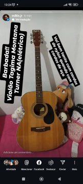 Violão Tagima Montana Turner NA Elétrico