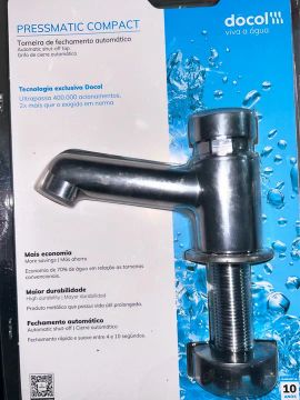 TORNEIRA ACIONAMENTO AUTOMÁTICA DOCOL