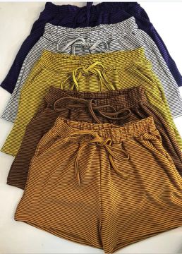 Shorts Listrados - 
