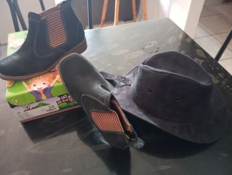 Botas Infantis da Matha - Tamanho 34