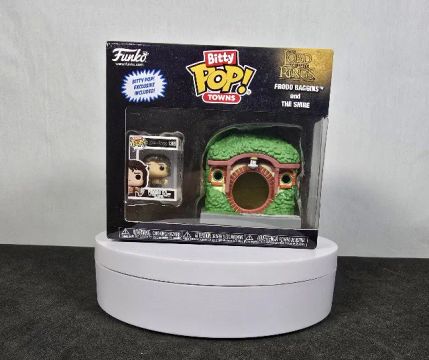 Funko Pop! Bitty Town - Frodo Bolseiro e Condado