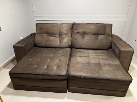 Sofa Retrátil E Reclinável 