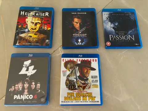 Blurays (valores na descrição do anúncio)