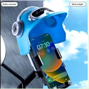 Suporte Celular Moto Bike Universal Proteção Contra Reflexo