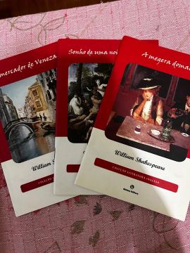 Coleção de livros William Shakespeare