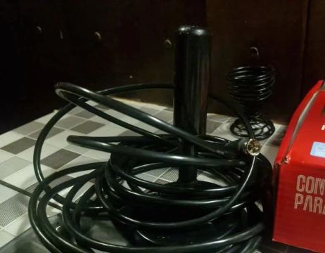 Antena de TV Digital Interna com Cabo Coaxial