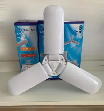 Lâmpada Led Pétala Dobrável 45w Potente