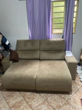 Sofá retrátil 2 lugares PROMOÇÃO 