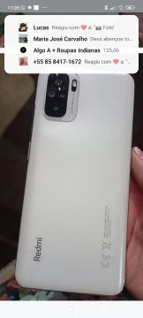 Celular Redmi Note 10 Pro - Branco
