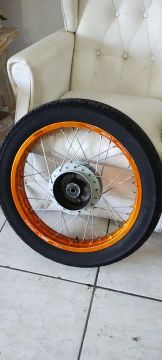 Roda de Moto - Aro 18 - Cor Dourada