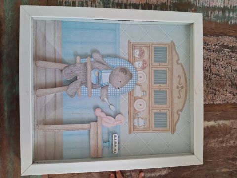 Quadros Decorativo Ursinho para quarto de bebê 